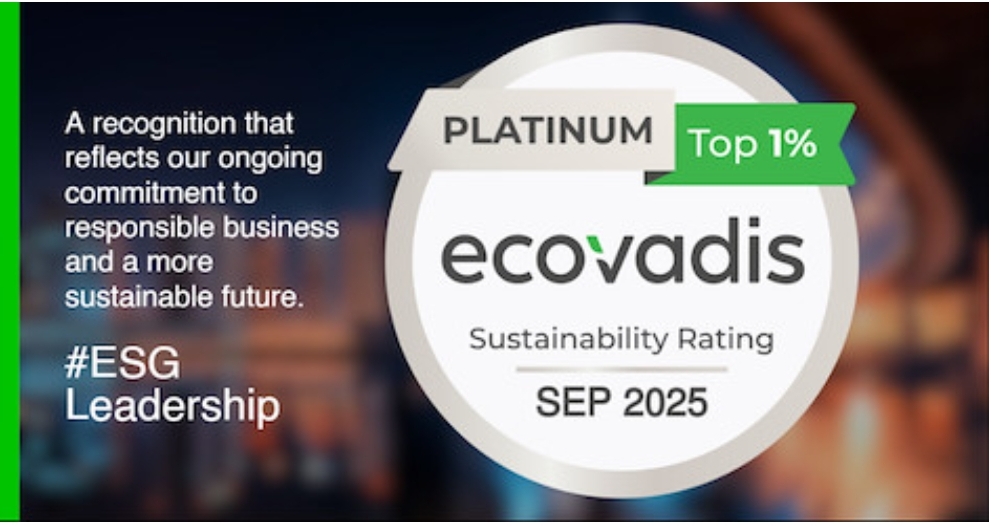 Epson ottiene la certificazione EcoVadis Platinum per la sostenibilità